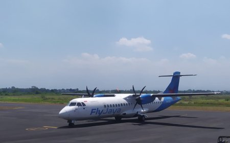 Maskapai Fly Jaya Pastikan Layani Penerbangan Reguler Jember-Jakarta September 2025.