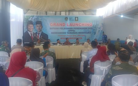 Bupati Bondowoso Resmikan SPPG Wonosuko, Tamanan Dukung Program Nasional Makan Bergizi Gratis
