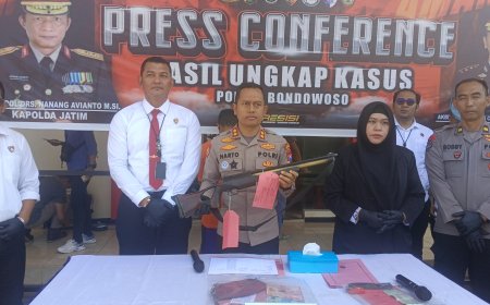 Kasus Perselingkuhan Berujung Penembakan, Warga Bondowoso Tertembak di Leher