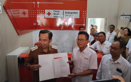 Bupati Fawait Resmi Angkat Zainollah Ahmad Jadi Plt Ketua PMI Jember