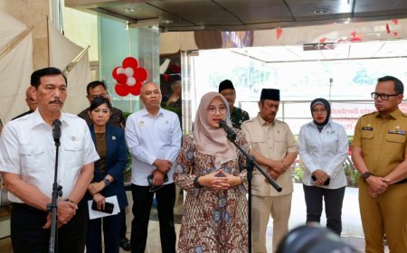 Bupati Ipuk Bersama Empat Menteri Finalisasi Pilot Project Penyempurnaan Digitalisasi Bansos