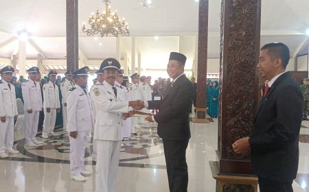 17 Kades Bondowoso Resmi Dikukuhkan, Tiga Posisi Masih Dijabat PJ