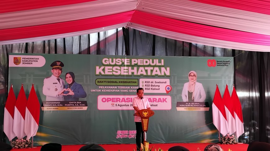 Penderita Katarak di Jember Operasi Gratis, Bupati Pastikan Layanan Berkualitas