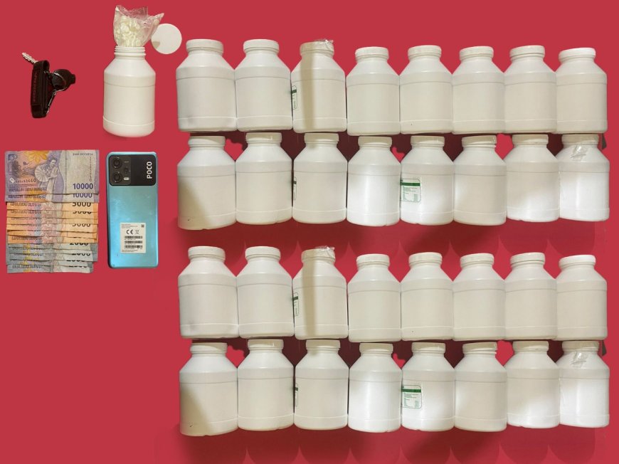 Polres Bondowoso Tangkap Pengedar Obat Terlarang, Sita 25 Ribu Butir Pil Logo Y
