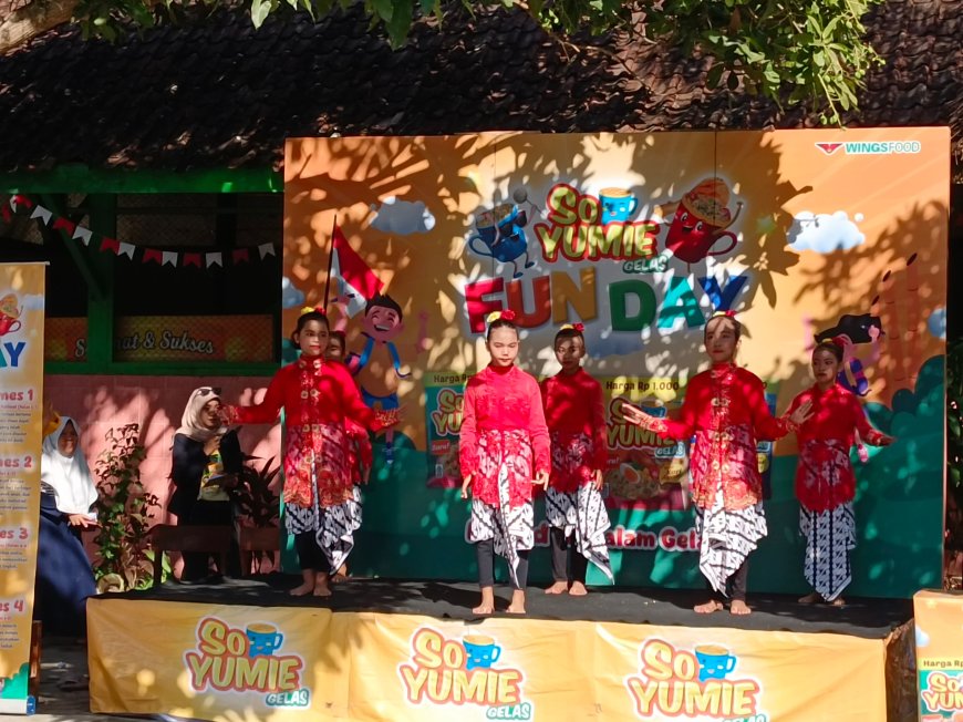 Kolaborasi SDN Blindungan 1 dan So Yumie, Meriahkan HUT ke-107 Sekolah dengan Lomba Seni dan Kreativitas
