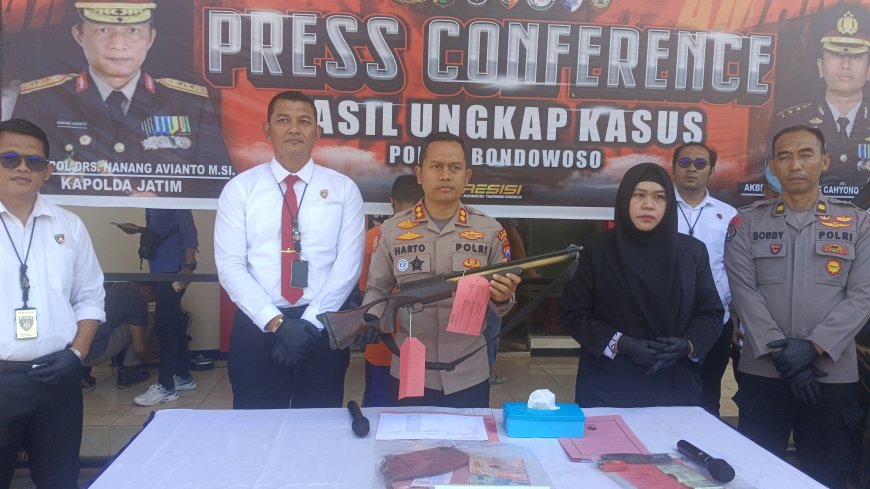 Kasus Perselingkuhan Berujung Penembakan, Warga Bondowoso Tertembak di Leher