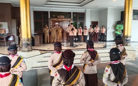 Santri Jadi Garda Depan: Gus Fawait Titipkan Misi Moral ke 16 Pramuka Penegak Jember
