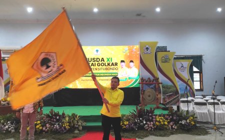 Yani Wijaya, Nahkodai Golkar Situbondo, Targetkan 10 Kursi DPRD, Janji Dekatkan Partai dengan Santri
