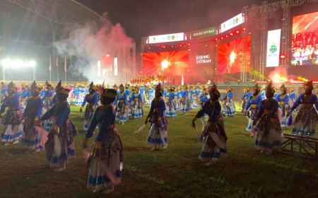 Kejhung Syi’iran dari Jember: Magisnya Tari Kolosal 500 Pelajar di Panggung MTQ XXXI Jawa Timur