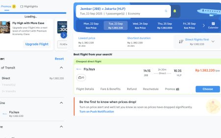 Tak Perlu Datang Ke Bandara, Penerbangan Jember-Jakarta Bisa Dipesan Melalui Platform Tiket Online