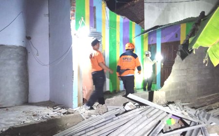 Gempa 5,7 SR Guncang Situbondo, 64 Rumah Warga Rusak
