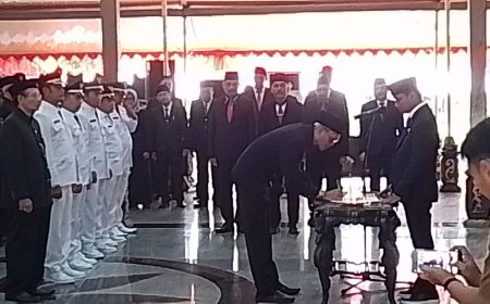 Bupati Bangkalan Tata Birokrasi, 197 Pejabat Dirotasi