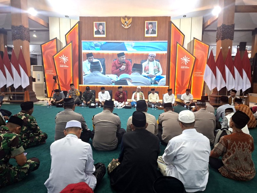 Doa Bersama di Pendopo Situbondo, Bupati Sebut Kuatnya Kebersamaan Masyarakat Jaga Kedamaian Bangsa