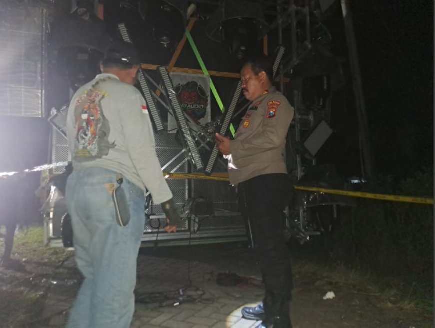 Tersetrum Listrik Genset,Operator Sound Horeg di Banyuwangi Meninggal dunia