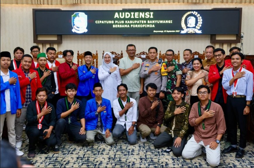 Bersama Jaga Banyuwangi, Aliansi Mahasiswa Cipayung Plus Pilih Jalur Dialog