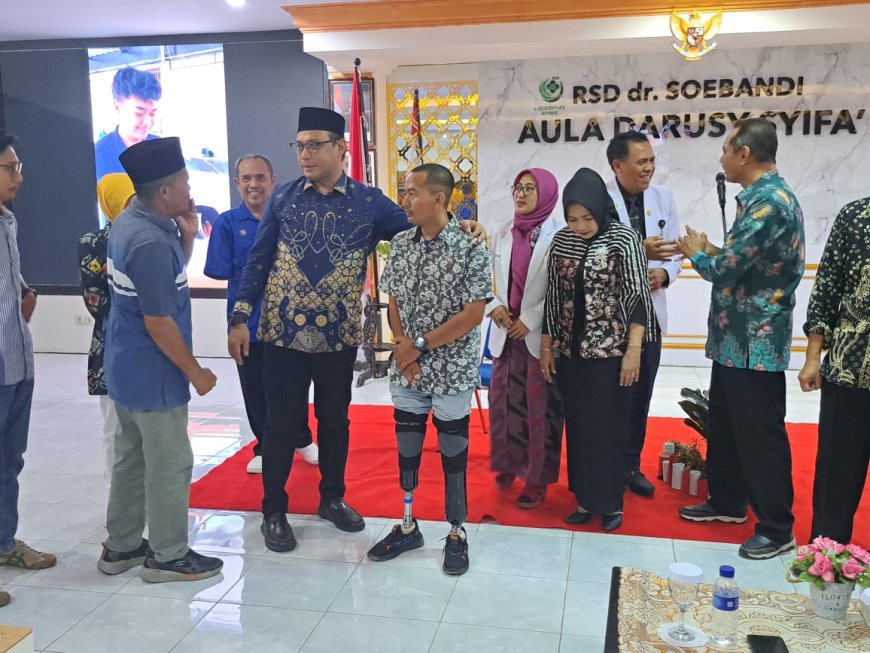 Pemkab Jember Penuhi Hak Kesehatan Disabilitas, 42 Warga Terdaftar Penerima Kaki dan Tangan Palsu