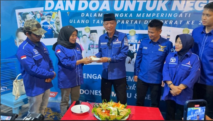 Serentak, Demokrat Banyuwangi Rayakan HUT Sederhana, Penuh Makna dan Kebaikan bersama Rakyat