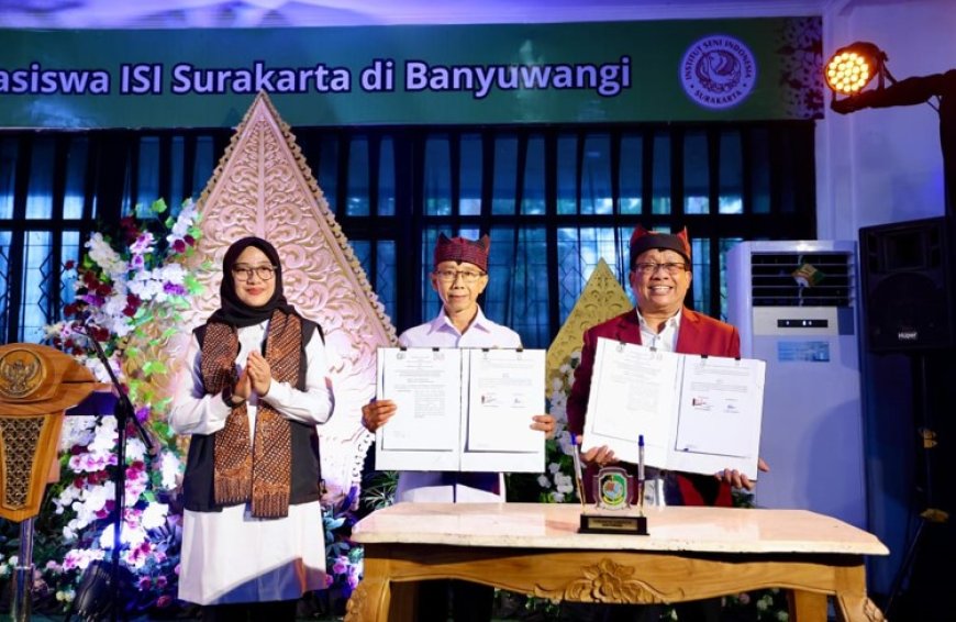 Perkuliahan ISI Surakarta Resmi Dibuka di Banyuwangi, Bupati Ipuk: Wujudkan Mimpi Para Seniman