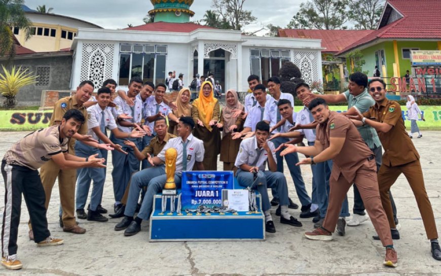 SMA Negeri 1 Sungayang Menorehkan Sejarah, Juara Futsal Sumbar-Riau-Jambi 2025