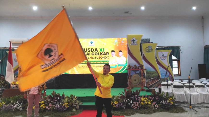 Yani Wijaya, Nahkodai Golkar Situbondo, Targetkan 10 Kursi DPRD, Janji Dekatkan Partai dengan Santri