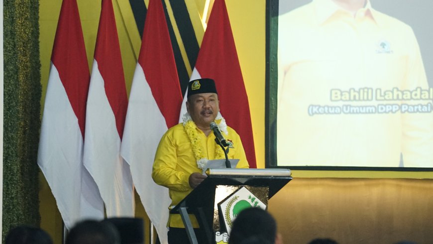 Ali Mufthi Tegaskan Musda Golkar Bondowoso Ajang Regenerasi dan Evaluasi