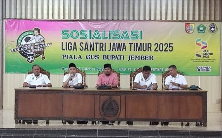 Pemkab Jember Siapkan Liga Santri 2025, Dorong Pembinaan Karakter Santri Lewat Sepak Bola
