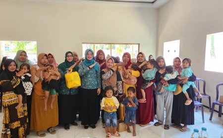 Istri Bupati Situbondo Serukan Pentingnya Gizi Anak Cegah Stunting