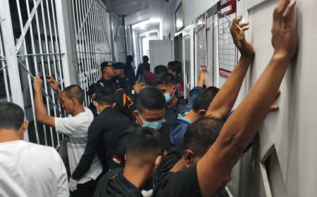 Rutan Padang Panjang Terapkan 13 Akselerasi Imipas Lewat Razia Humanis Bersama Aparat