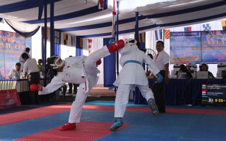 Atlet Karate Lanal Batuporon Bangkalan, Raih Juara Umum Danlanal Cup 2025