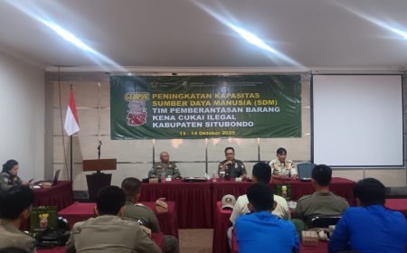 Pemkab Situbondo Latih Satpol PP Tingkatkan Kapasitas Tangani Peredaran Rokok Ilegal