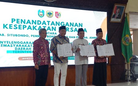 Situbondo, Bondowoso, dan Jember Sepakat Kerja Sama Aglomerasi Tapal Kuda