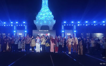 Pesona Motif Wader Kesit BBF 2025, Simbol Semangat Angkat Wastra Banyuwangi ke Panggung Nasional