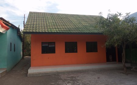 Diduga Bantuan Rp200 Juta di MTs Miftahul Ulum Sumbergading Bondowoso Hanya Berwujud Satu Gedung
