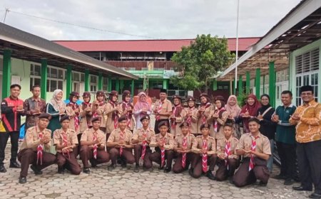 Pramuka MTsN 2 Padang Sabet Juara Umum di Ajang LTPM 2025