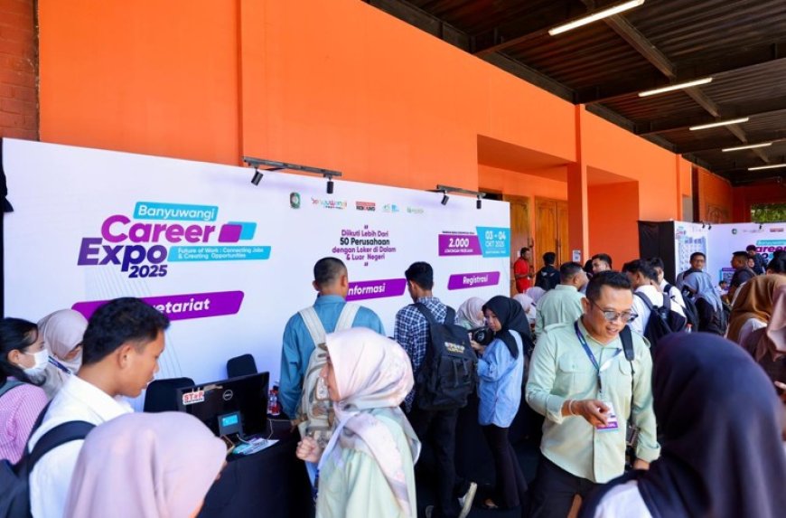 Banyuwangi Career Expo 2025 Tawarkan 2000 Lebih Lowongan Kerja