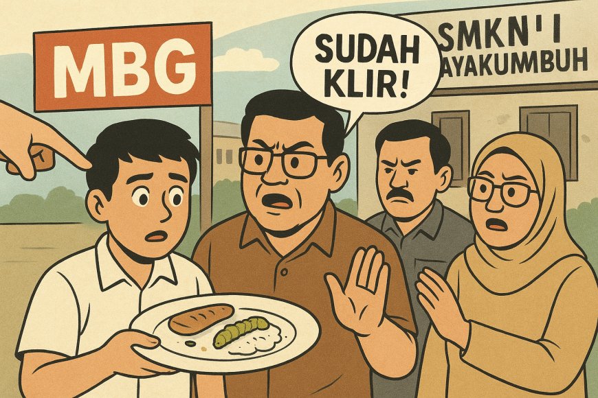 Usai Kasus Keracunan di Agam, MBG Payakumbuh Diterpa Isu Ulat di Makanan