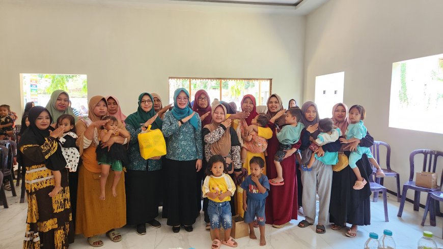 Istri Bupati Situbondo Serukan Pentingnya Gizi Anak Cegah Stunting