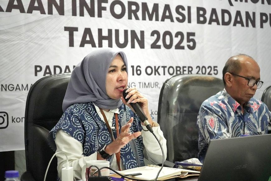 128 Badan Publik Antusias Ikuti Monev KI Sumbar 2025, Transparansi Menguat