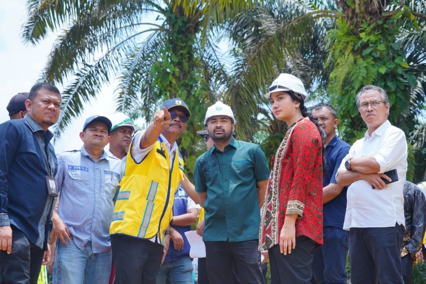 Zigo Rolanda Tinjau Proyek Strategis, Dorong Percepatan Infrastruktur Dharmasraya Maju Berkelanjutan