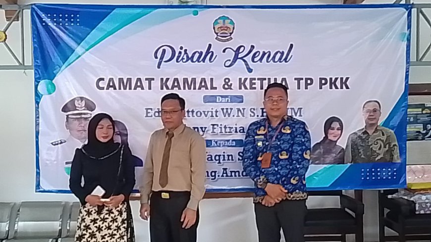 Putra Daerah Resmi Pimpin Kecamatan Kamal, Janji Bangkitkan Ekonomi Lokal