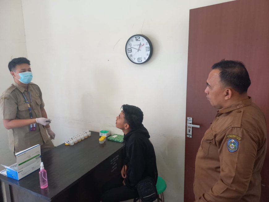 Cegah Penyalahgunaan Narkotika, RSUD Besuki Situbondo Tes Pegawai Secara Berkala
