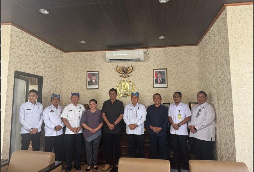 Koordinasi dan Sinkronisasi, DPRD Banyuwangi Menerima Kunjungan Deputi Bidang Koordinasi Imigrasi dan Pemasyarakatan Kemenko Kumham Imipas RI.