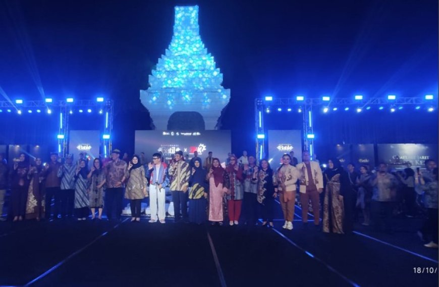 Pesona Motif Wader Kesit BBF 2025, Simbol Semangat Angkat Wastra Banyuwangi ke Panggung Nasional