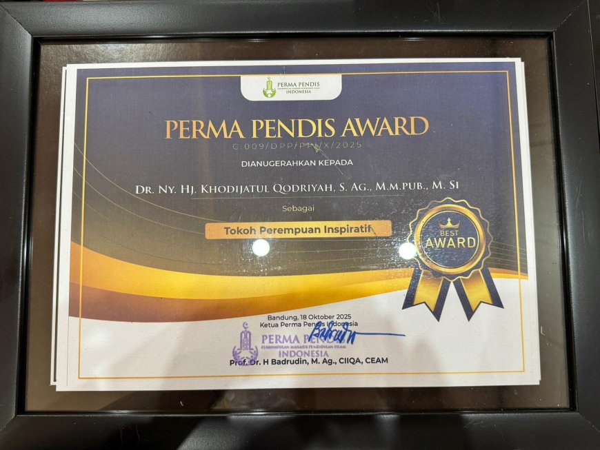 Transformasi Bondowoso Diakui Nasional, Bupati dan Ketua PKK Raih Perma Pendis Award
