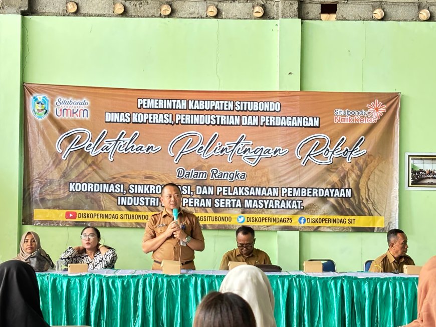 Diskoperindag Situbondo Optimalkan DBHCHT, Latih Warga dan Dukung IKM Tembakau