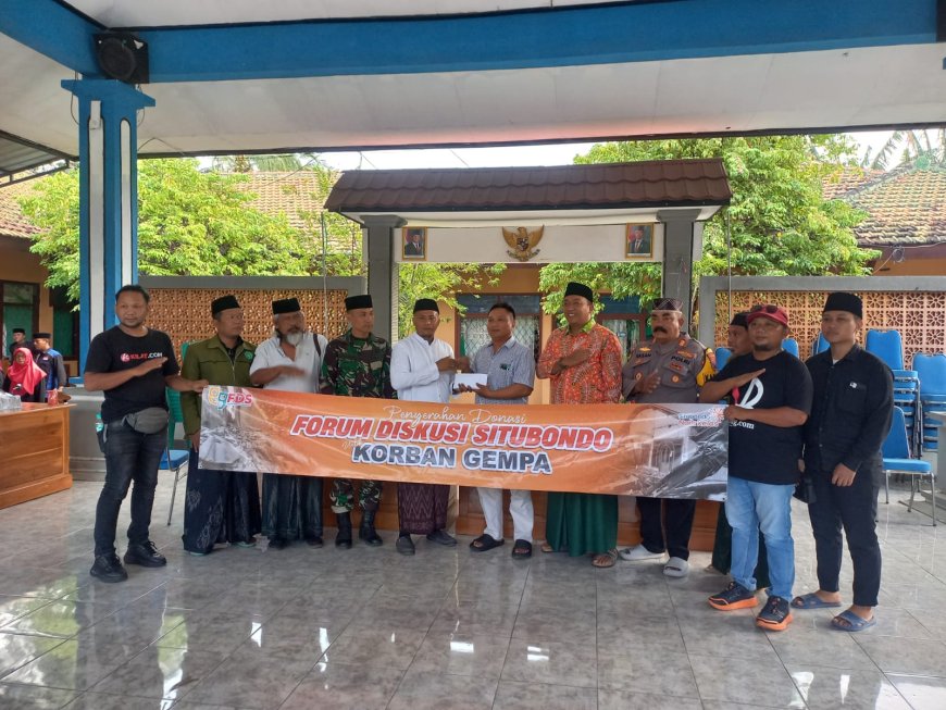 Grup WhatsApp FDS Salurkan Rp13,6 Juta untuk Korban Gempa
