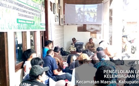 DPKP Bondowoso Latih Pemuda Maesan Jadi Petani Milenial Tangguh dan Inovatif