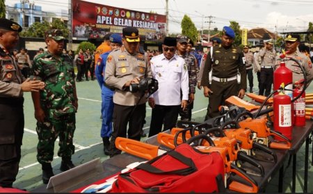 Banyuwangi Gelar Apel Kesiapan Tanggap Darurat Bencana Hidrometeorologi