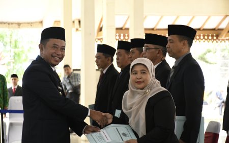 Bupati Bondowoso Lantik Sejumlah Pejabat Pimpinan, Tekankan Integritas dan Reformasi Birokrasi