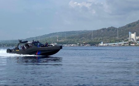 Perkuat Kemampuan Patroli, Kapolresta Bayuwangi Uji Coba Kapal Cepat Jenis RBB Armada Baru Satpolairud